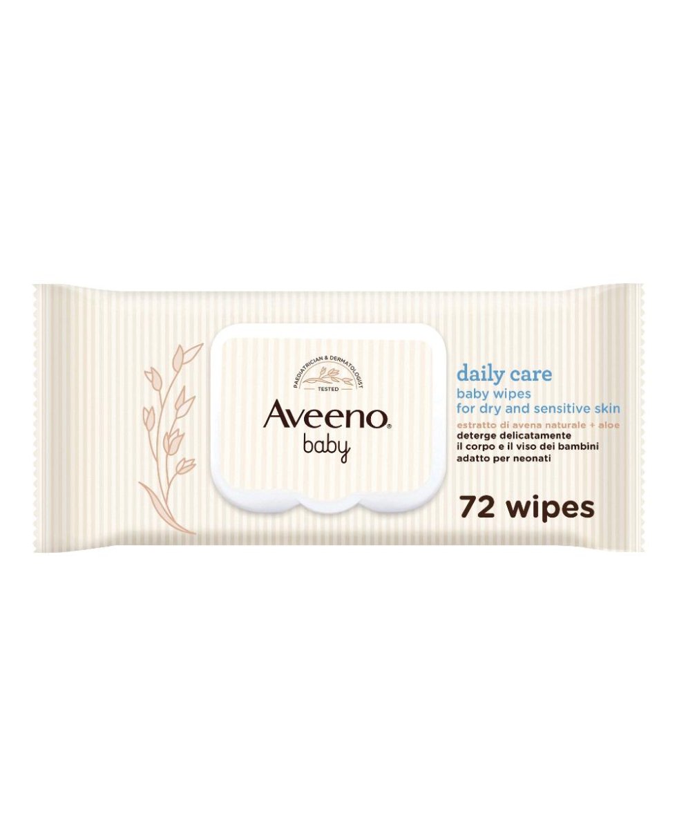 Aveeno Baby Salviettine 72pz