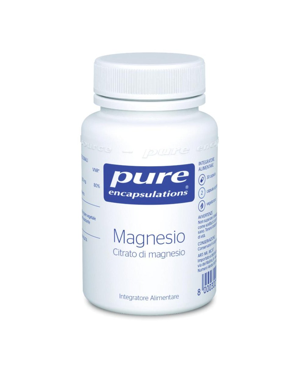 PURE ENCAPSUL MAGNESIO 30CPS