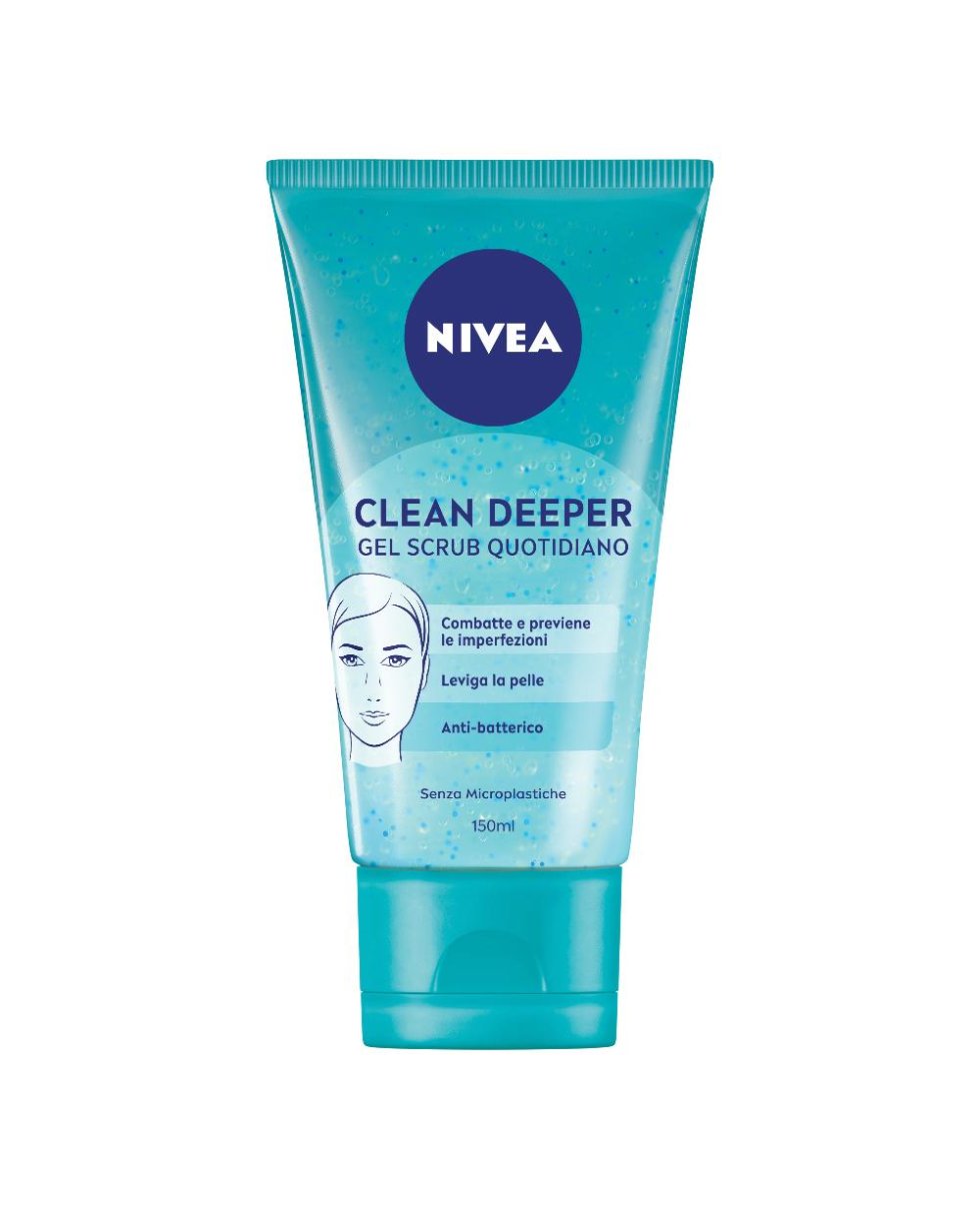 Nivea Gel Scrub Quot Clean Dee