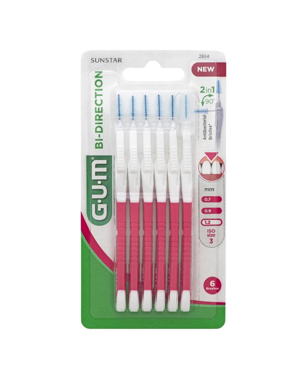 GUM BI-DIRECT SCOV FINE 6PZ 2614