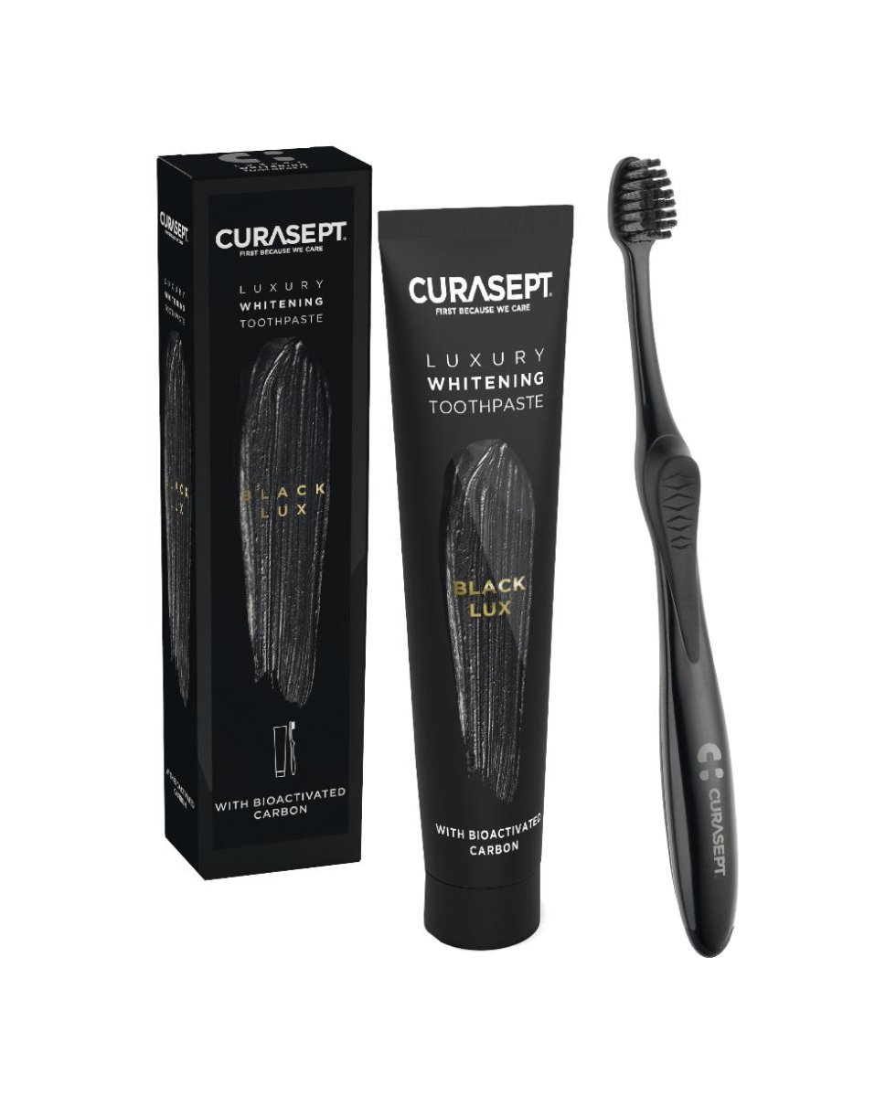 CURASEPT BLACK LUX DENTIF+SPAZ