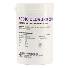 SODIO CLORURO 300CPS 500MG OLCEL