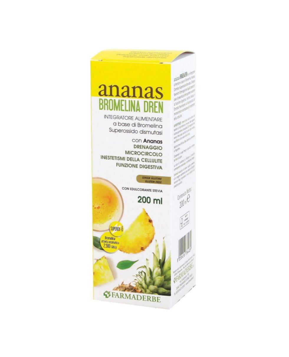 ANANAS BROMELINA DREN 200ML