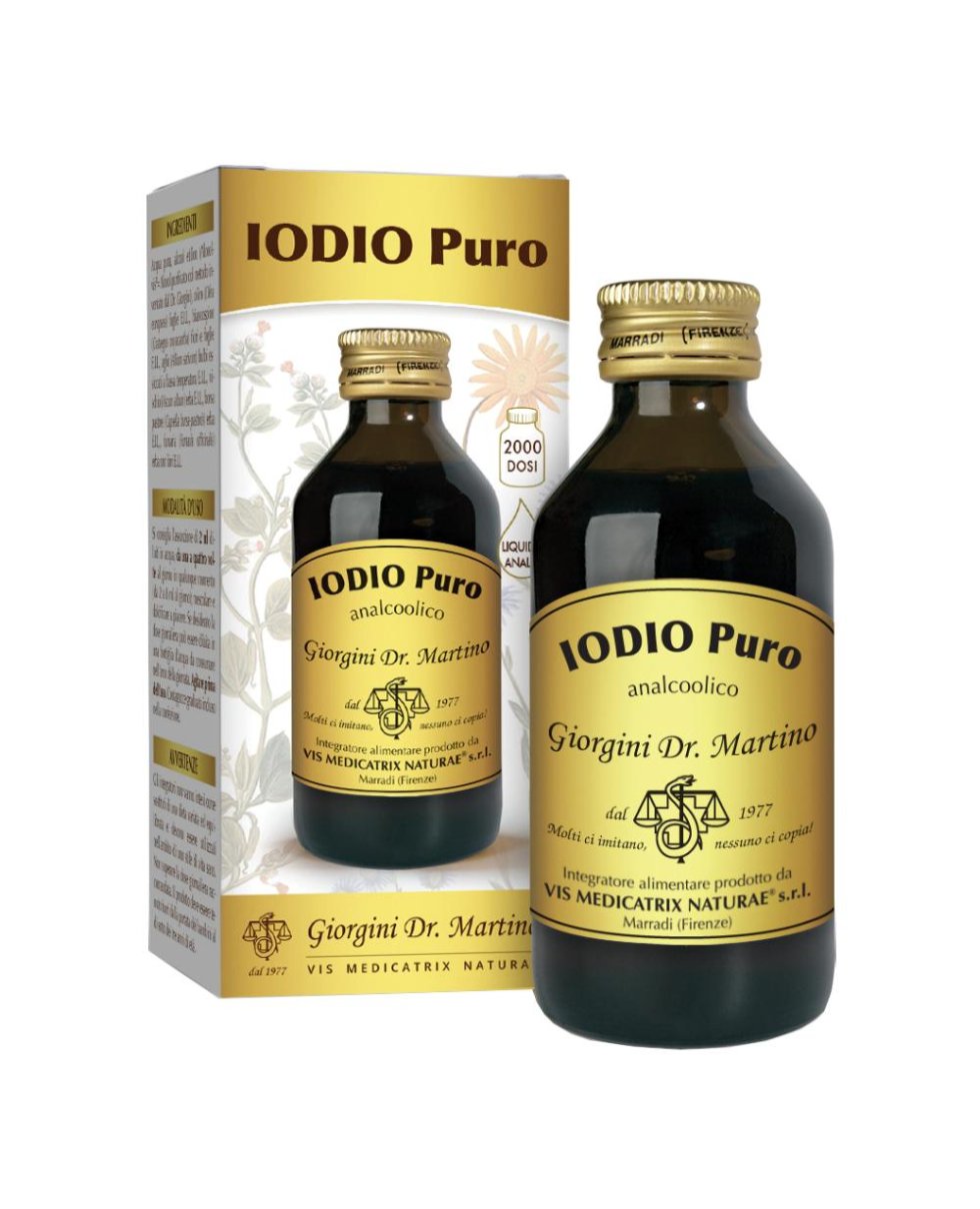 IODIO PURO ANALCOLICO 100ML