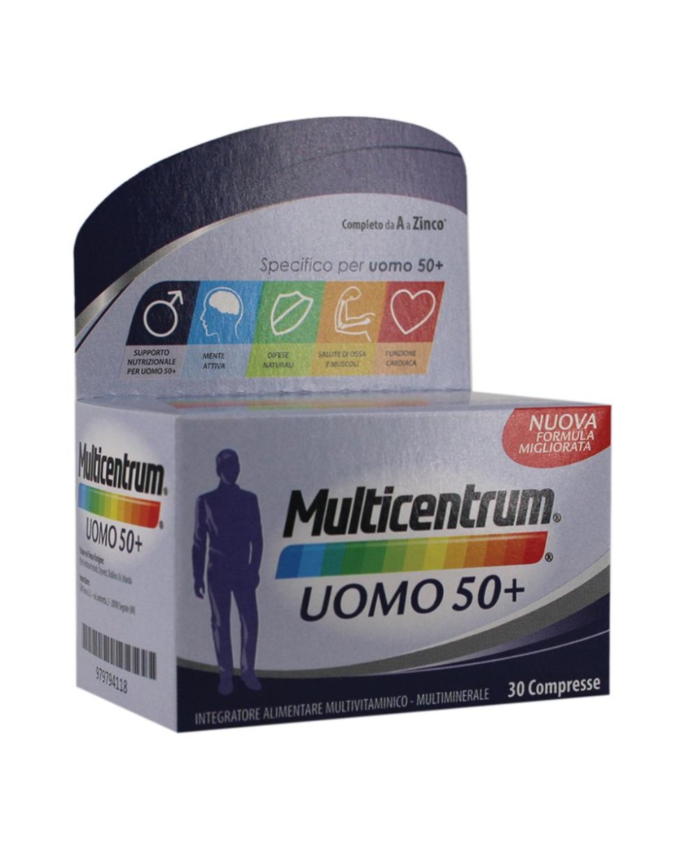 MULTICENTRUM UOMO 50+ 30CPR GMM