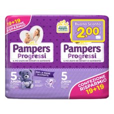 PAMPERS PROGRESSI JUN 38P  0243<