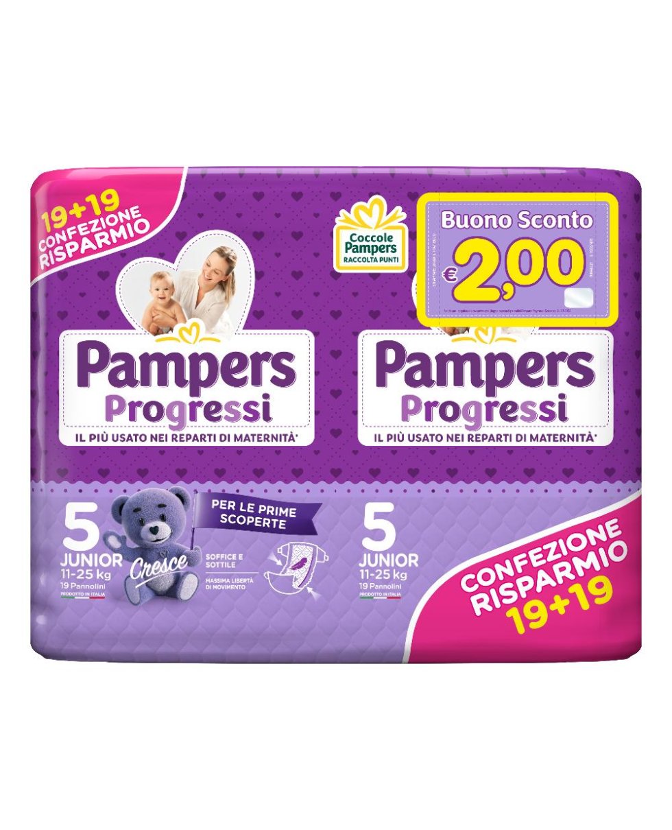 PAMPERS PROGRESSI JUN 38P  0243<