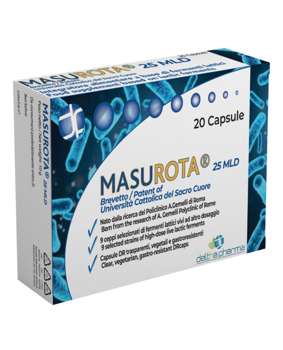 MASUROTA 25MLD 20CPS