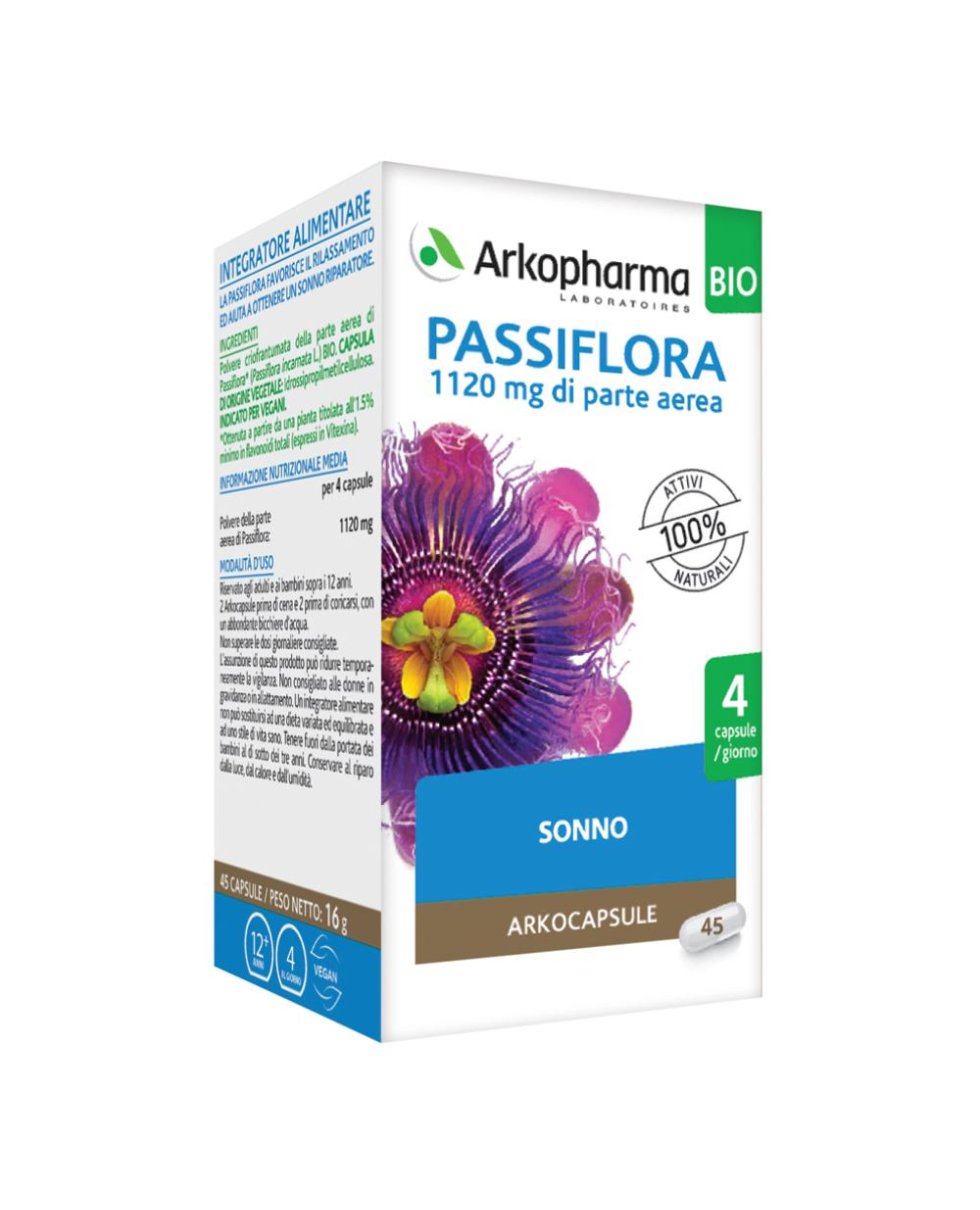 ARKOCAPSULE PASSIFLORA 45CPS BIO