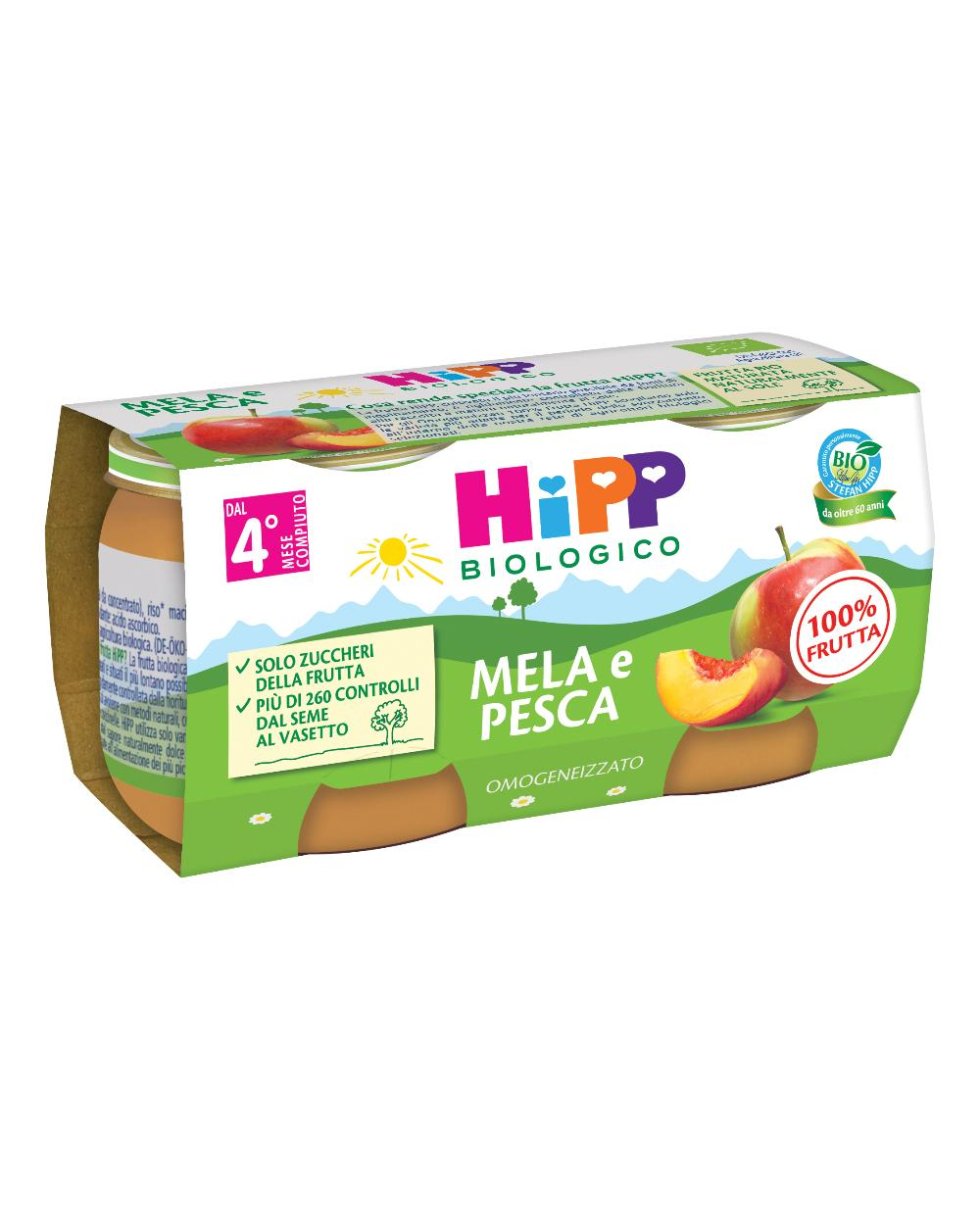 HIPP OMOG MELA/PESCA 2X80G