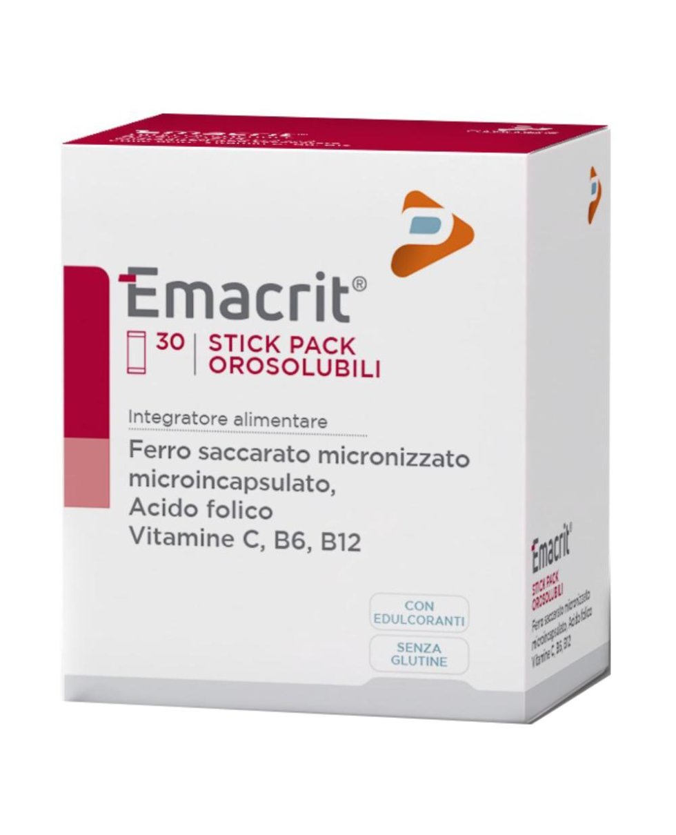 Emacrit Orosolubile 30stick Pa