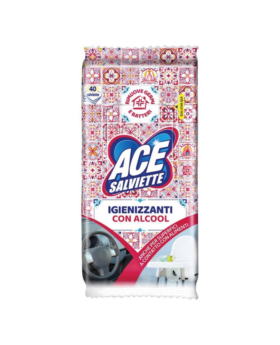 ACE SALVIET IGIEN ALCO 40PZ 0065