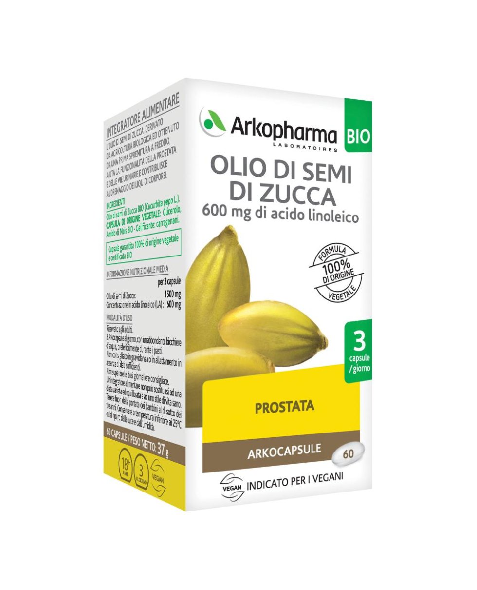 ARKOCAPSULE OLIO SEMI ZUCCA BIO