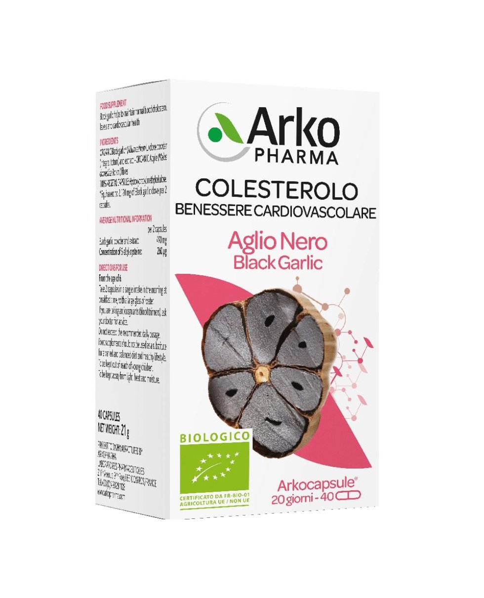 ARKOCAPSULE AGLIO NERO BIO 40CPS