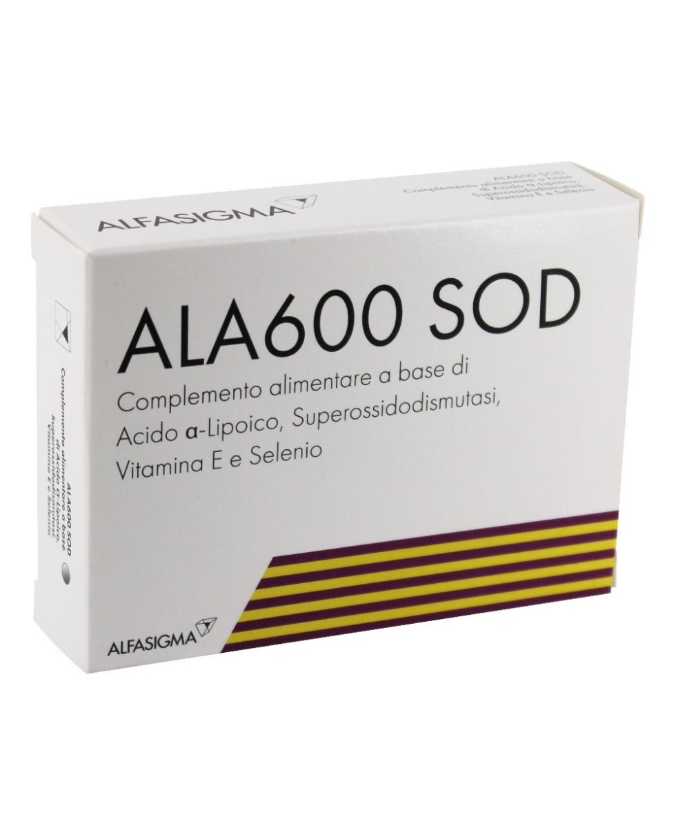 ALA 600 SOD 20CPR GMM