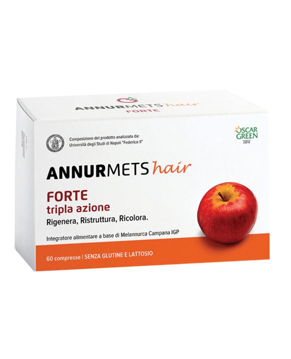 ANNURMETS HAIR FORTE TRI 60CPR