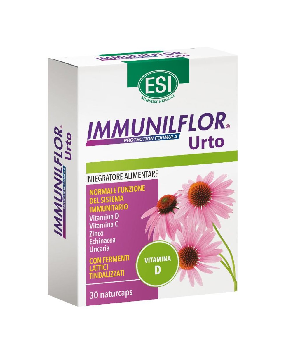 Esi Immunilflor Urto Vitamina D 30 Compresse: Integratore Immunitario