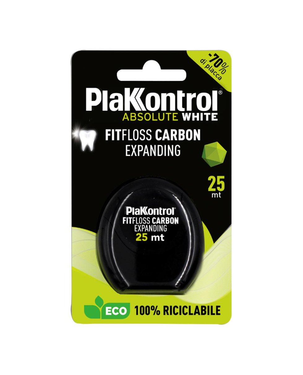 PLAKKONTROL FIT FLOSS CARB 25M