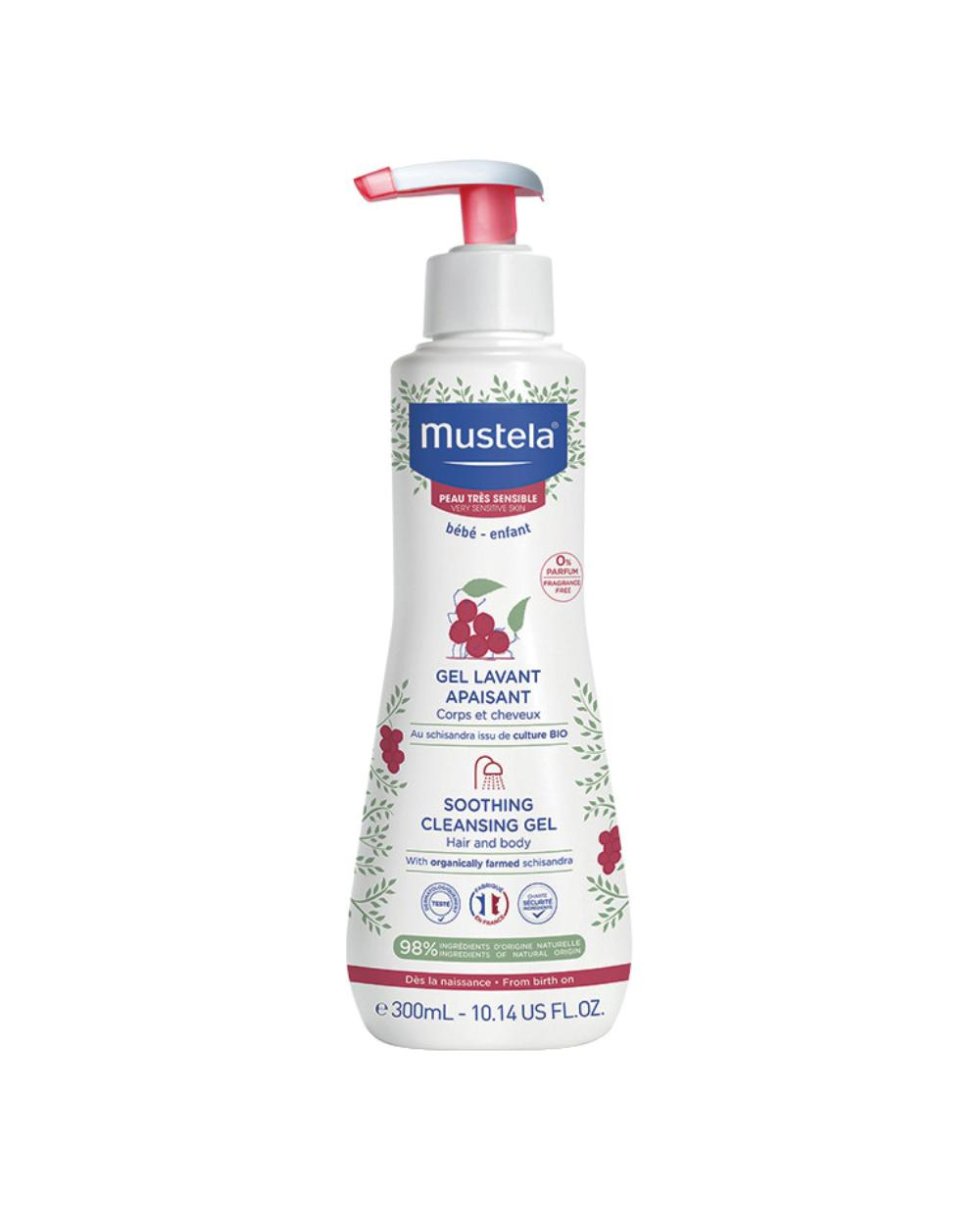 Mustela Gel Det Len 300ml 2020