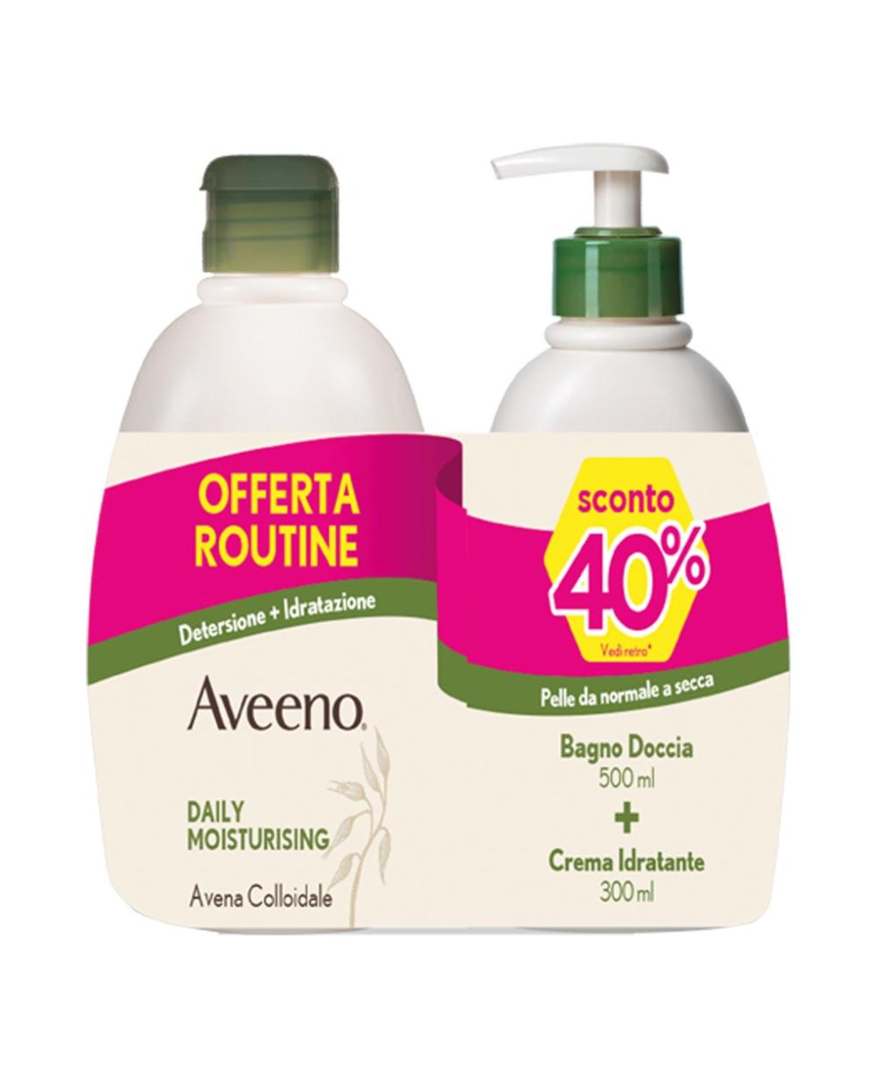 Aveeno Bundle Bagno Doccia+cr