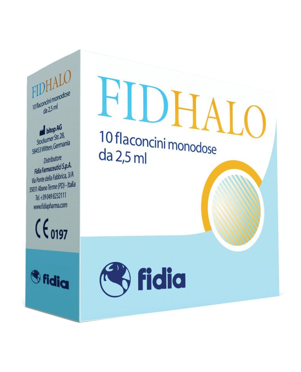 FIDHALO 10FL MONODOSE 2,5ML