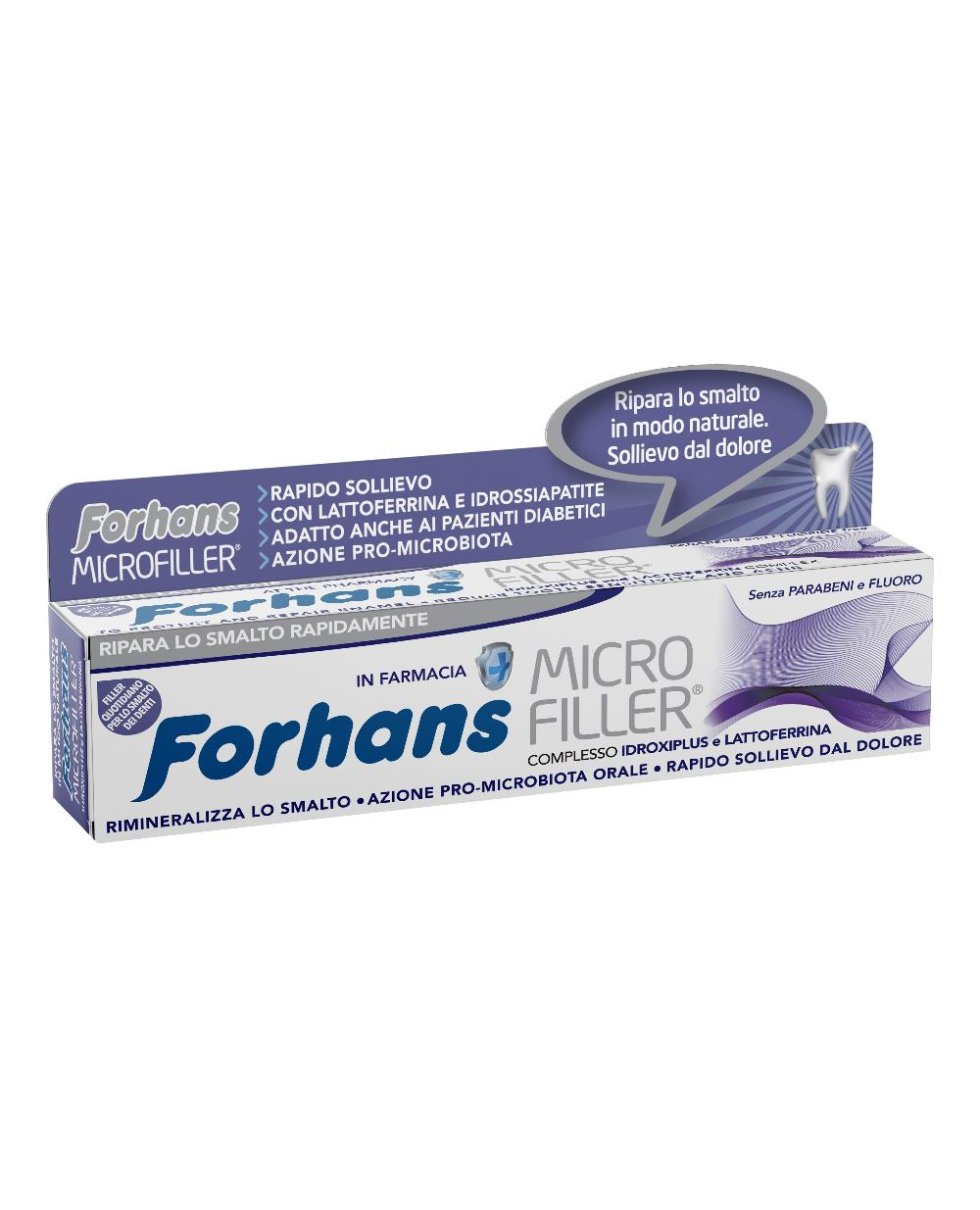 Forhans Dentifricio Microfill Protezione Smalto 75Ml