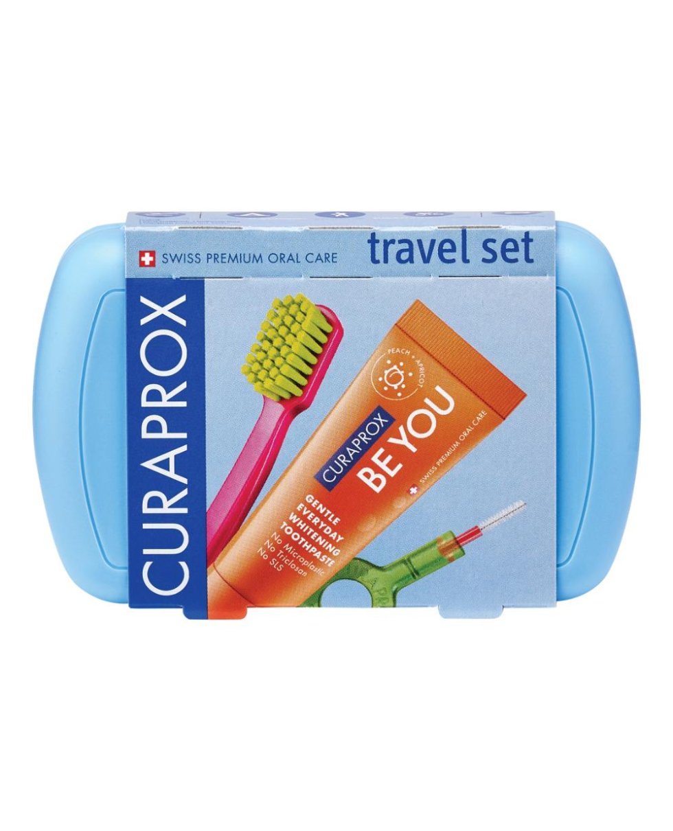 CURAPROX TRAVEL SET BLUE