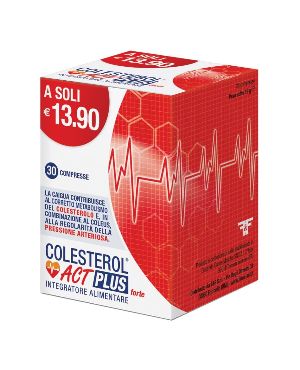 COLESTEROL ACT PLUS FORTE 30CPR