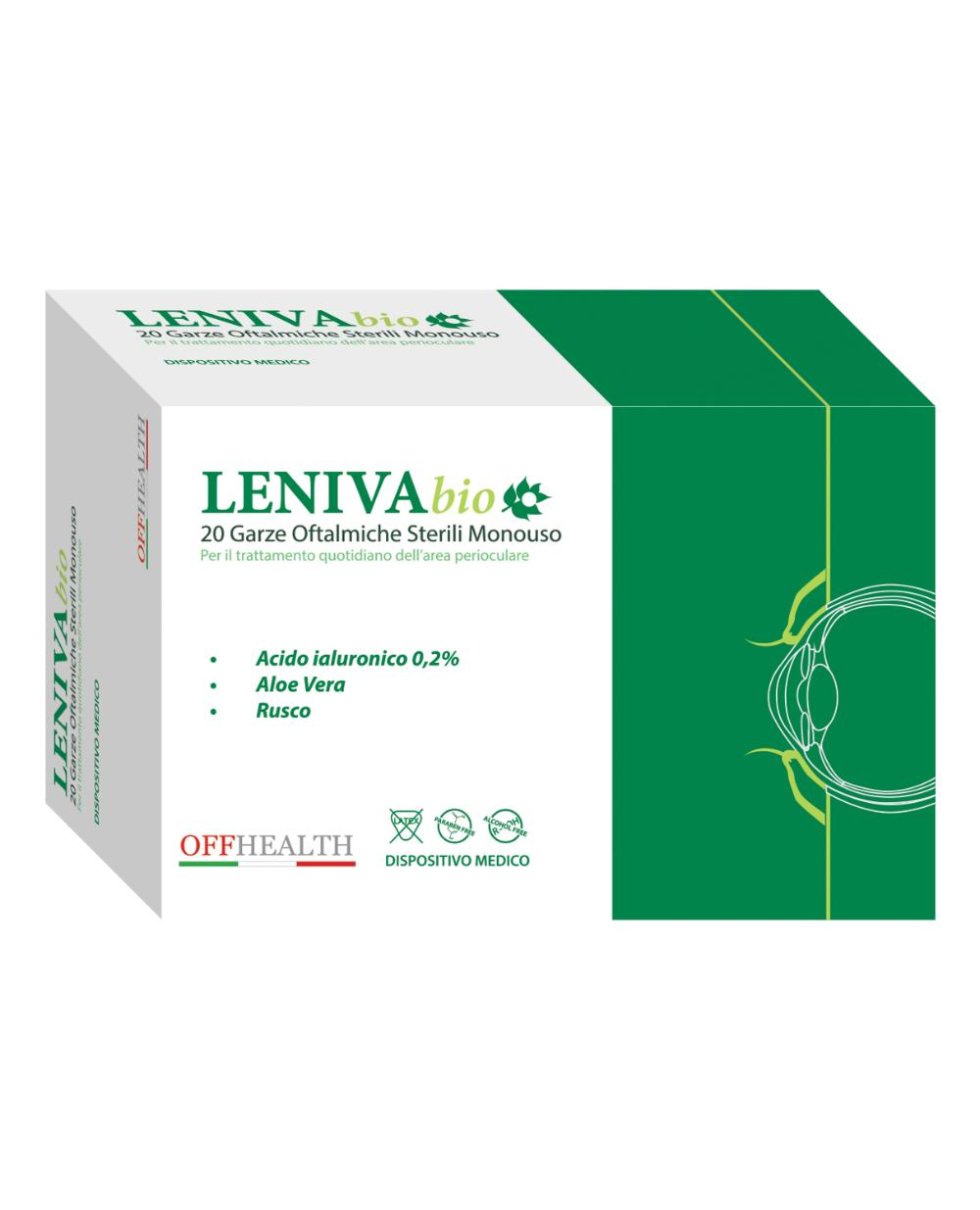 LENIVA BIO GARZE OFTALMICHE20P