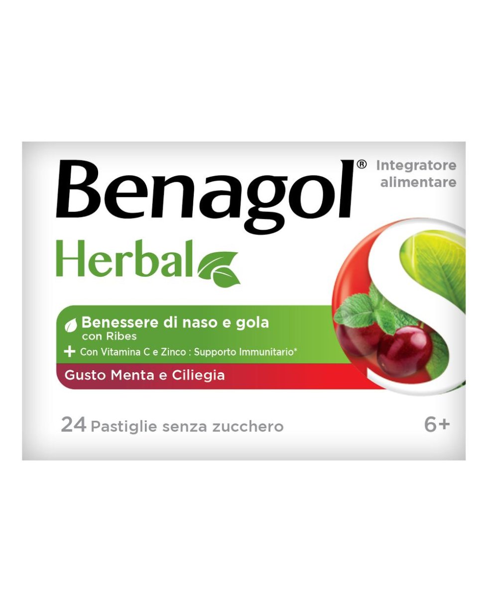 Benagol Herbal Menta Cil24past