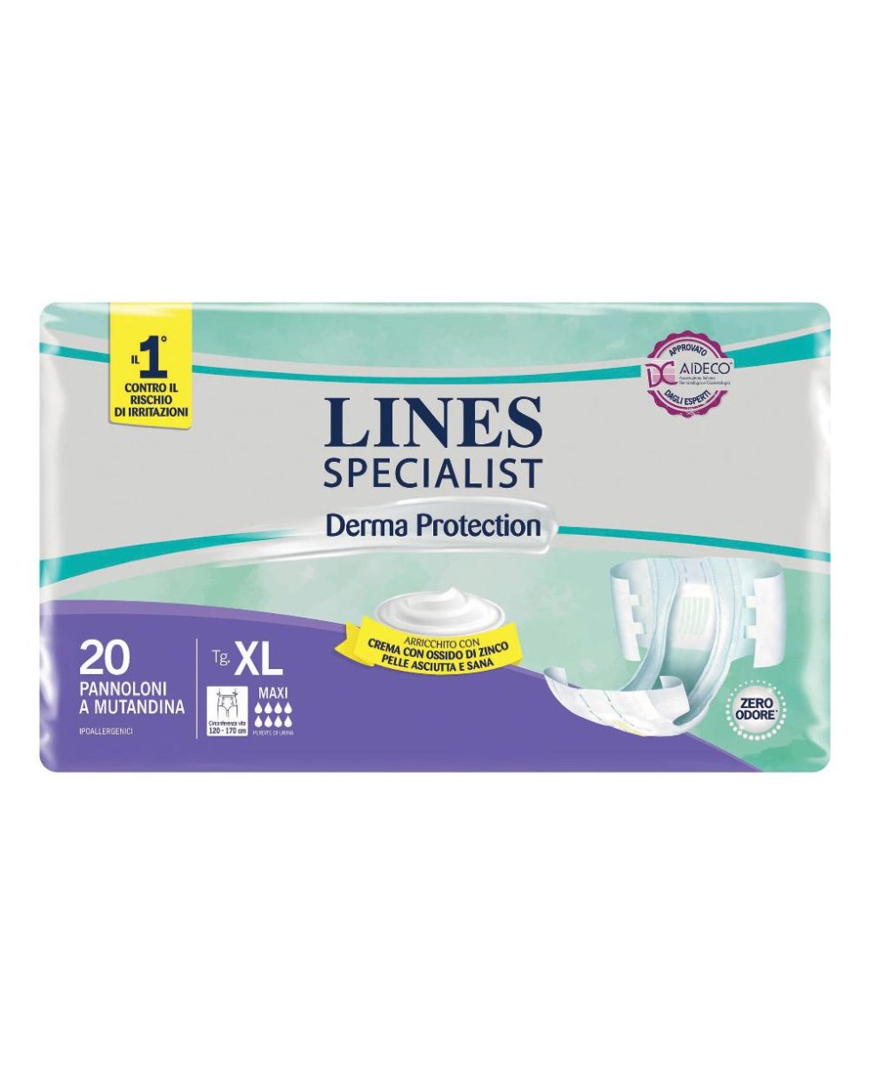 LINES SP DERM PAN MAXI XL 20PZ