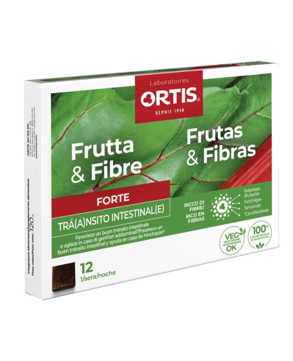 FRUTTA E FIBRE FORTE 12CUB