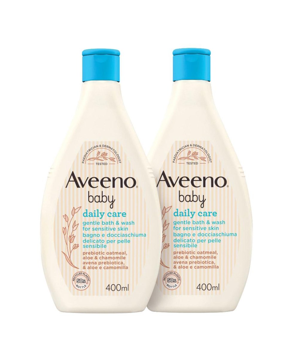 Aveeno Baby Fluid 400ml Bundle