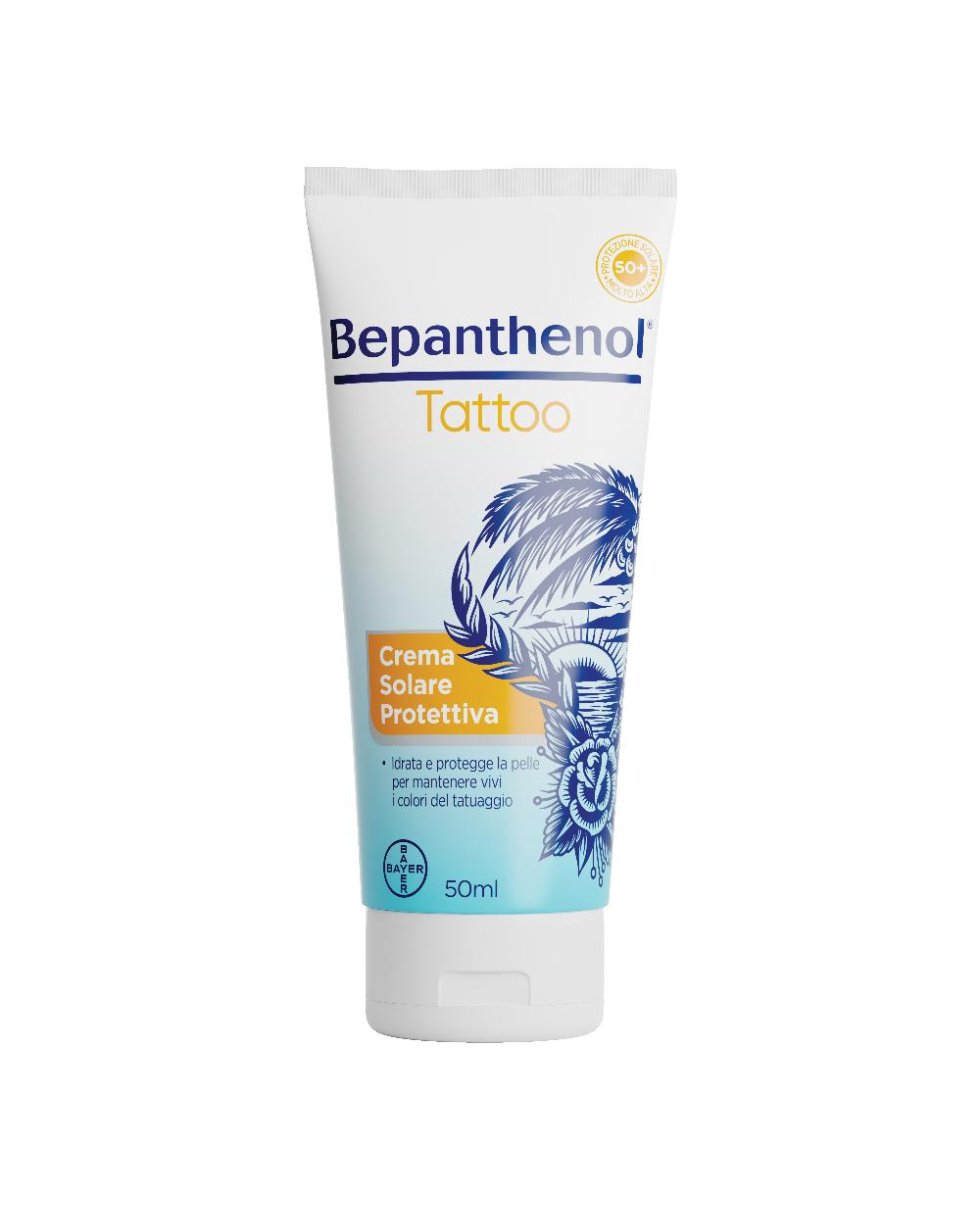 Bepanthenol Tattoo Crema Solare 50Ml