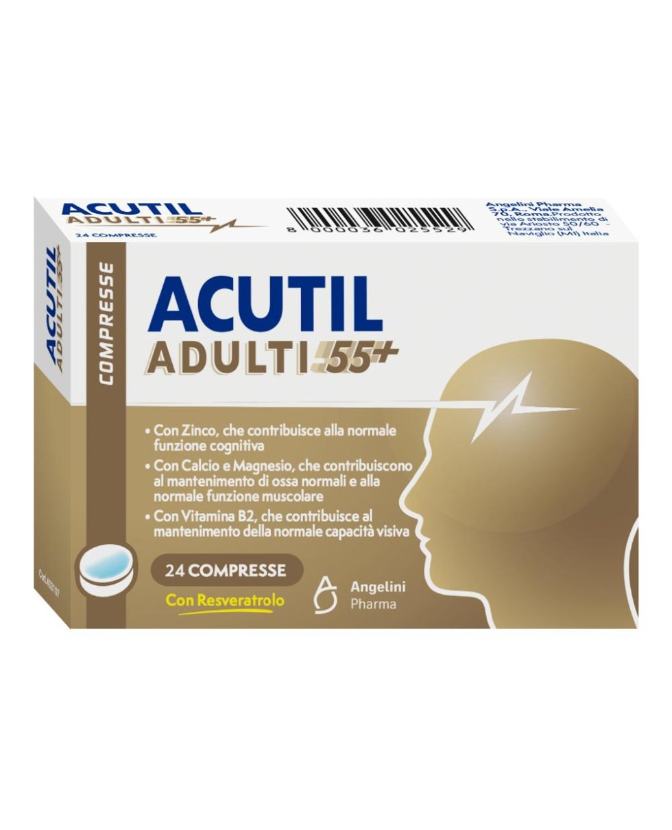 Acutil Adulti 55+ 24cpr