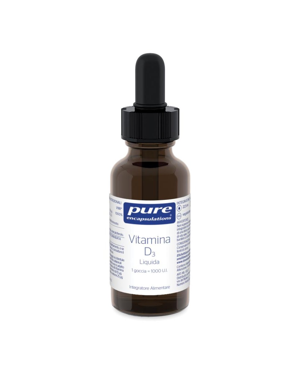 PURE ENCAPSUL VITAMINA D3 LIQ