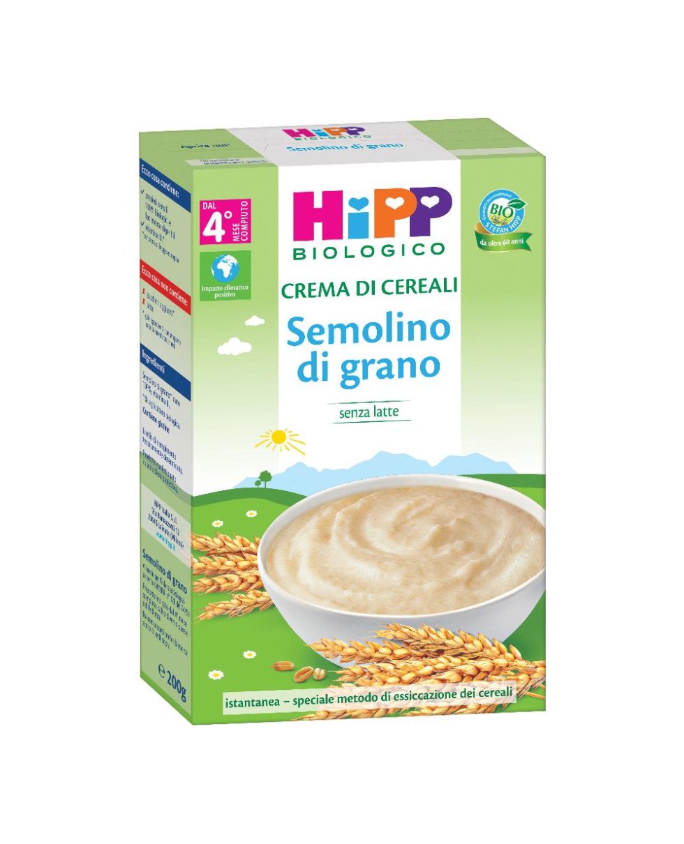 HIPP BIO CREMA CEREALI SEMOLIN