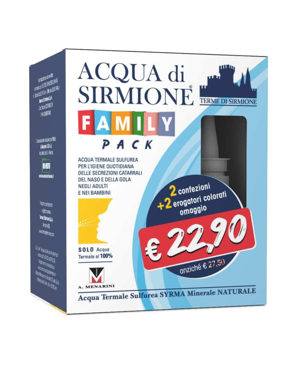 Acqua Sirmione Family Pack 12f