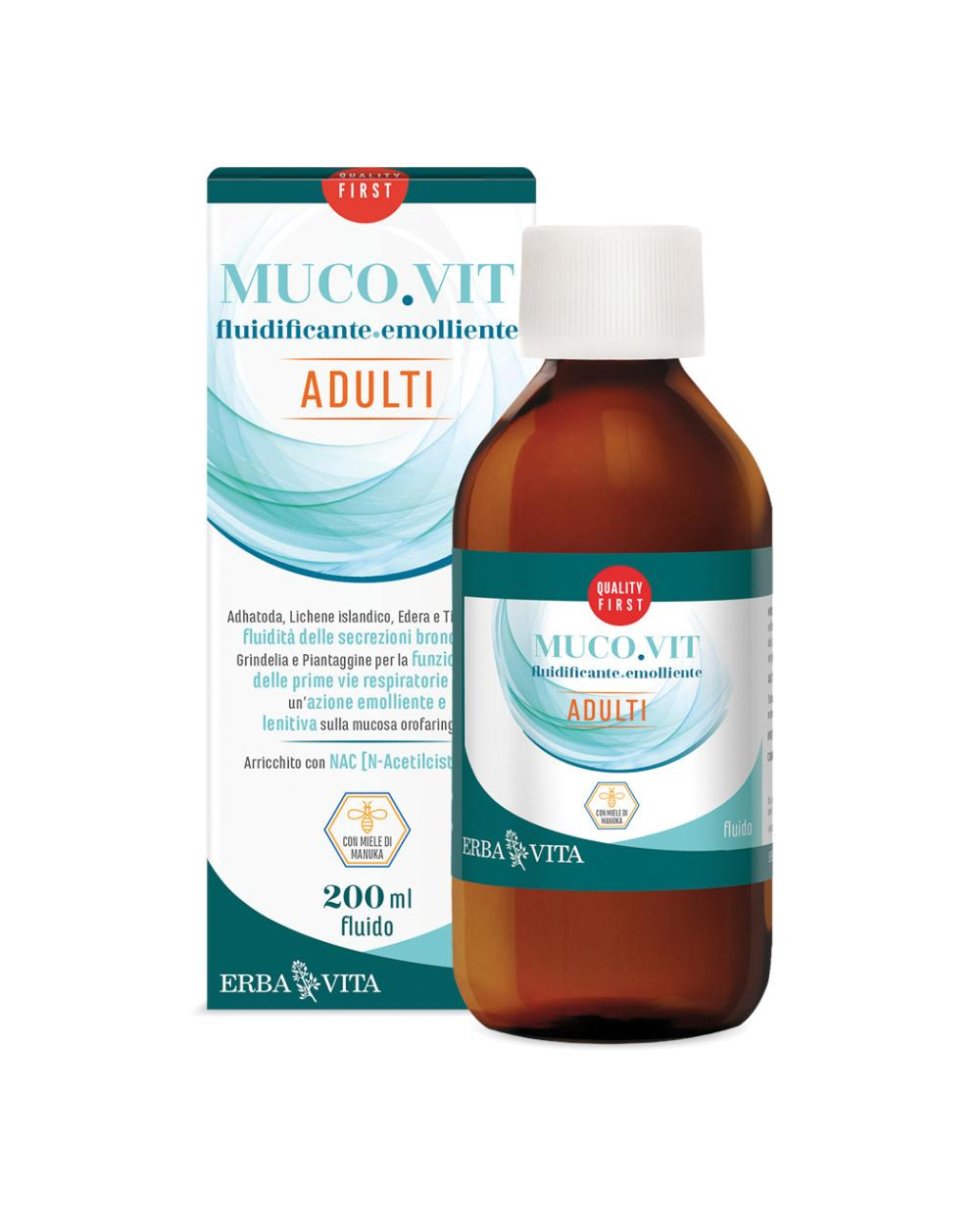 MUCOVIT FLUIDO ADULTI 200ML