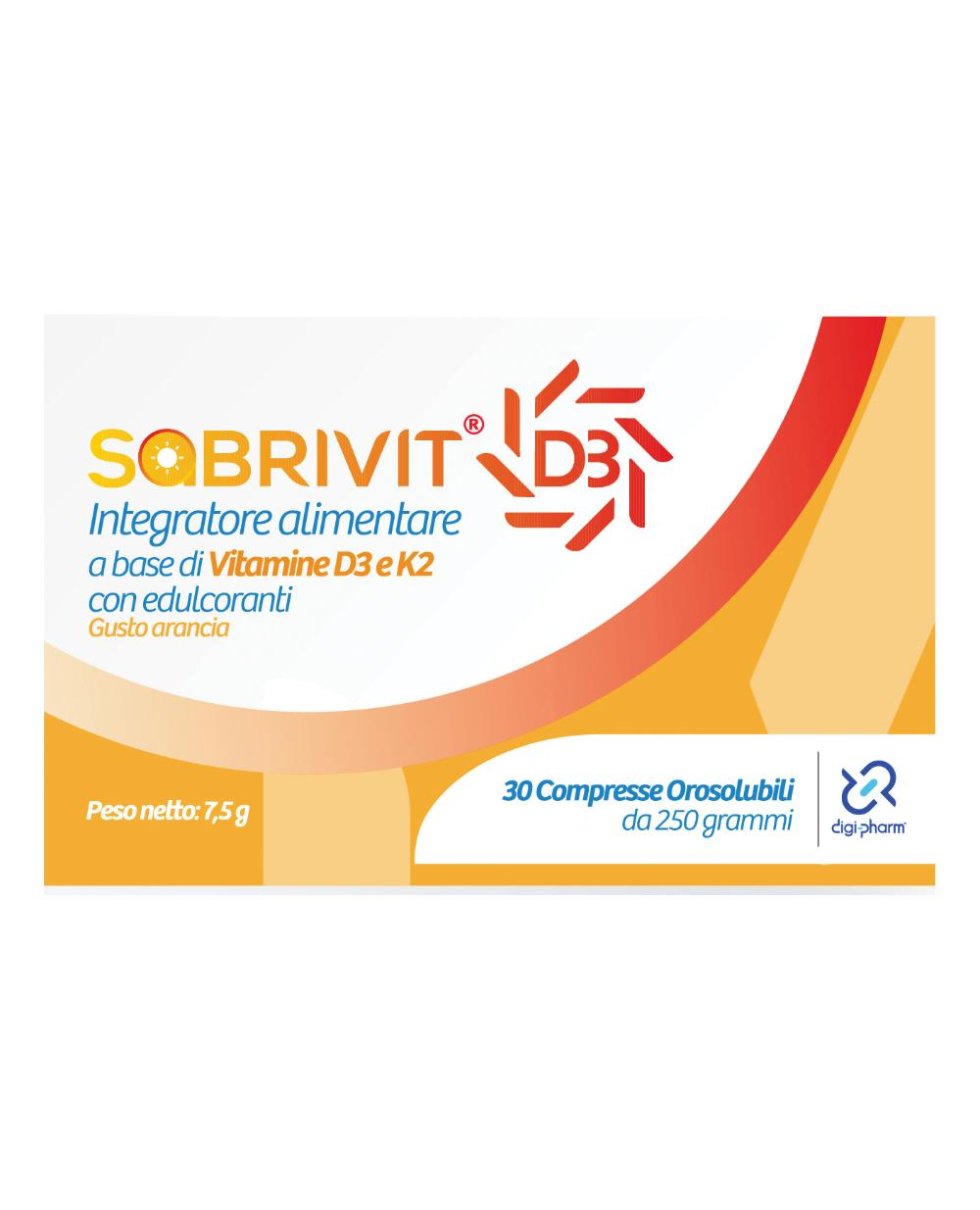 SABRIVIT D3 30CPR