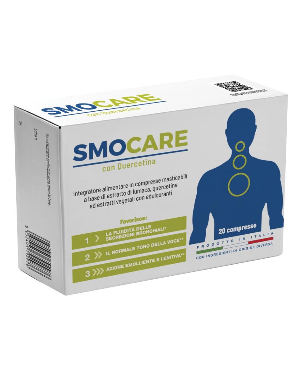 SMOCARE FUMATORI 20CPR QUERCET