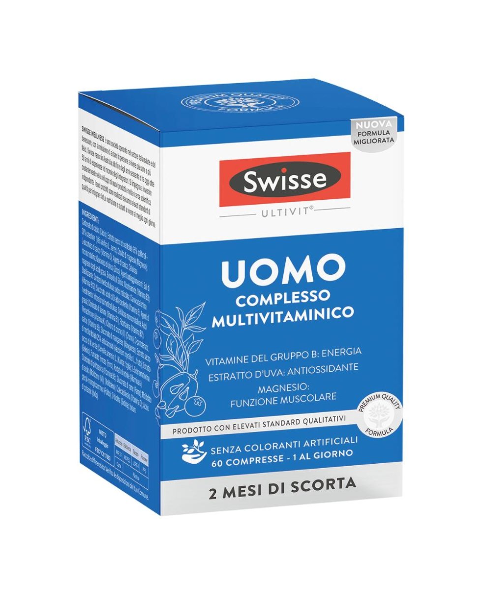 SWISSE MULTIVIT UOMO 60CPS