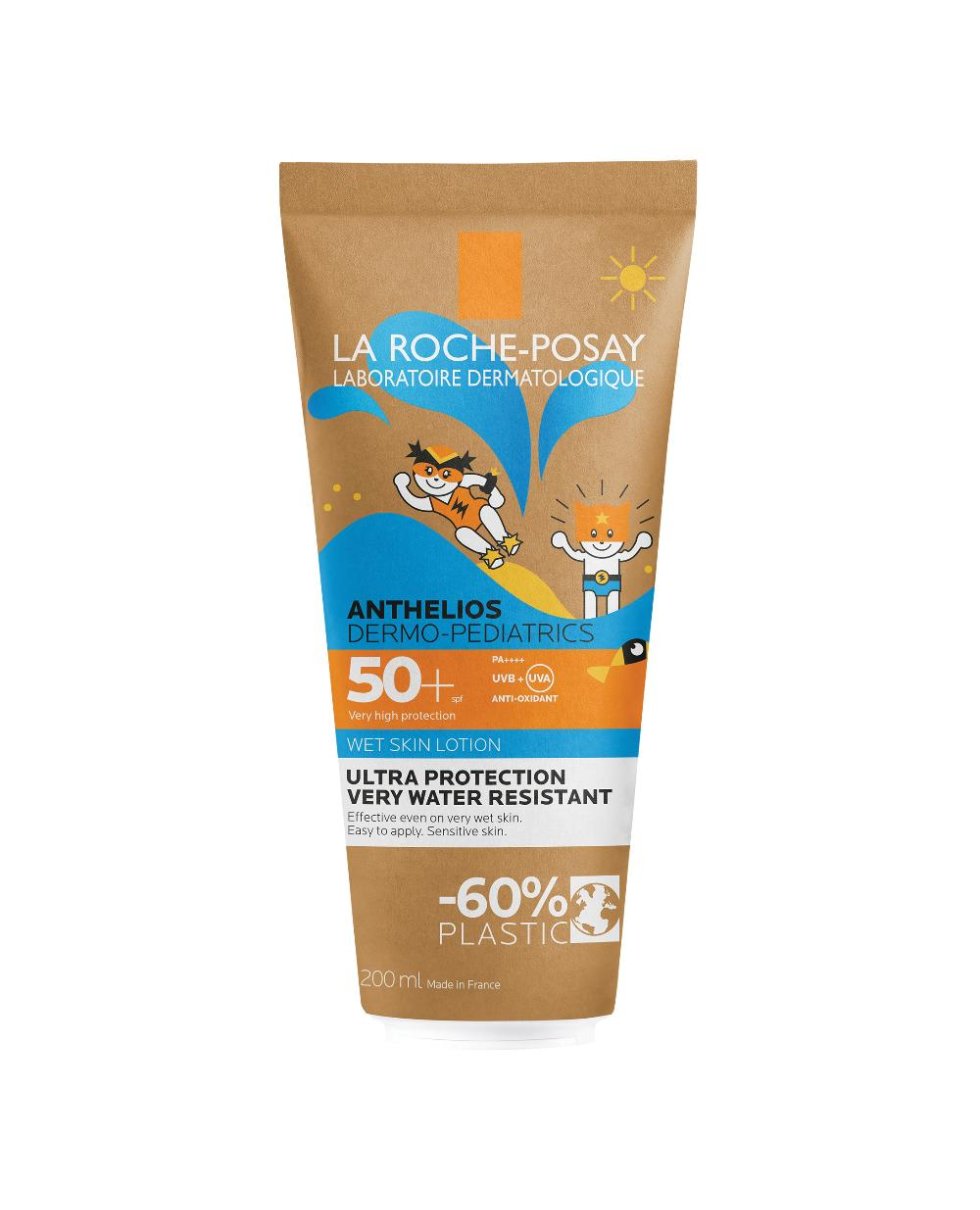 Anthelios Gel Pelle Bagnata Bambini 50+ Tubetto Ecologico 200Ml