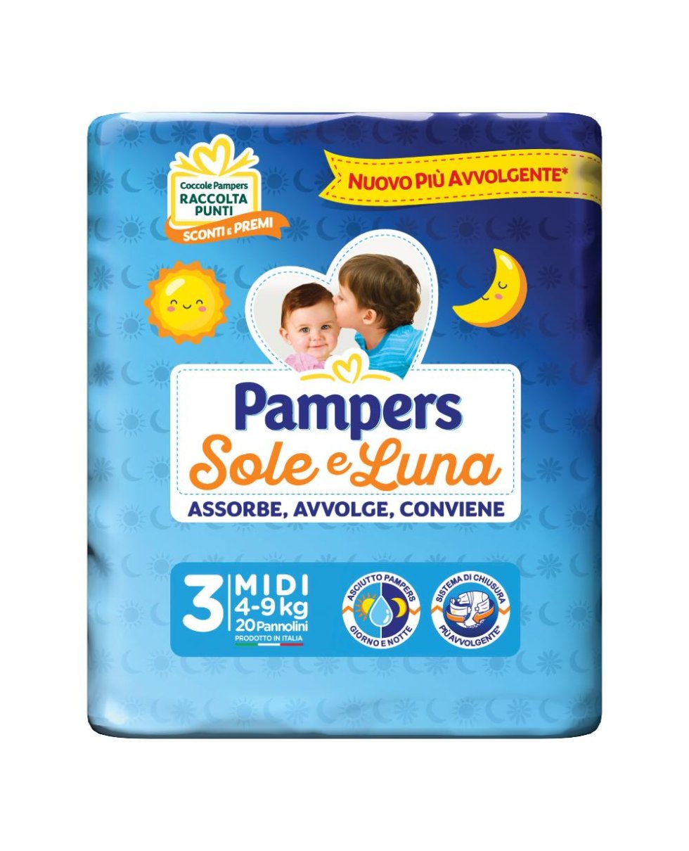 PAMPERS SL MIDI 20PZ