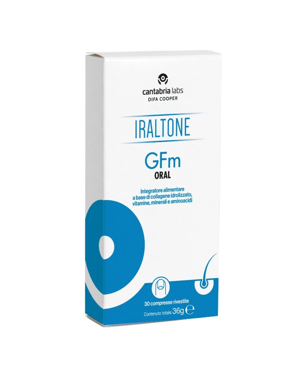 Iraltone GFm Integratore Alimentare Antiossidante per Capelli e Unghie 