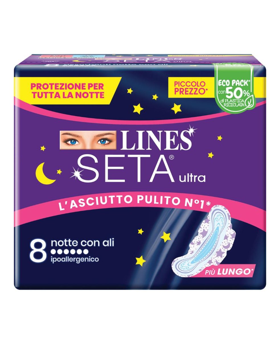 LINES SETA ULTRA NOTTE 8PZ