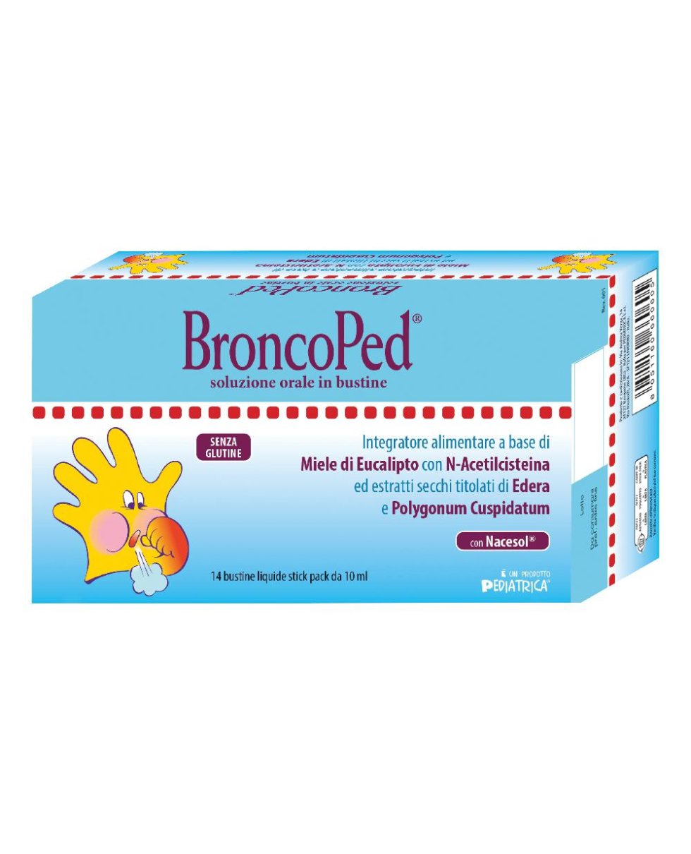 BRONCOPED SOLUZIONE ORAL14BUST