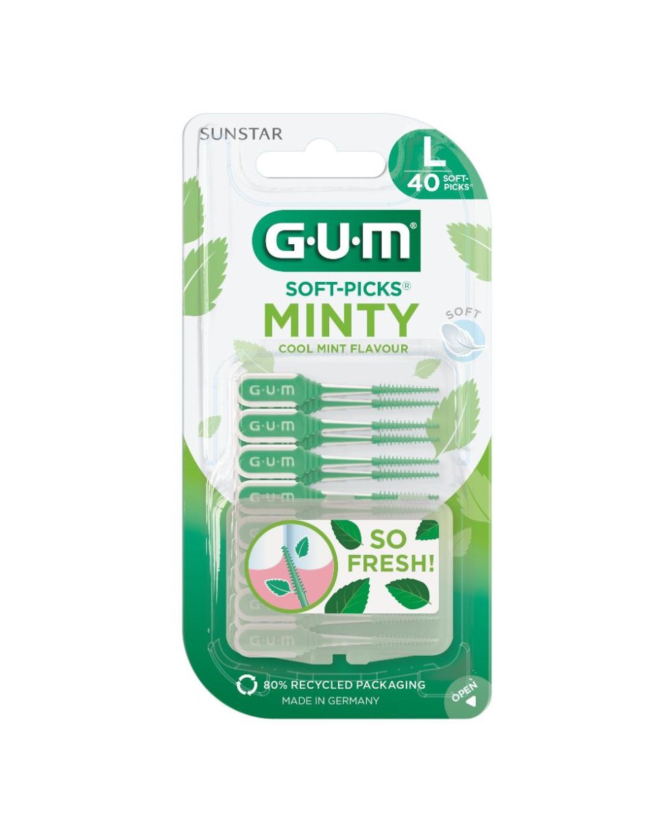 GUM SOFT PICK MINT L SCOV 40PZ