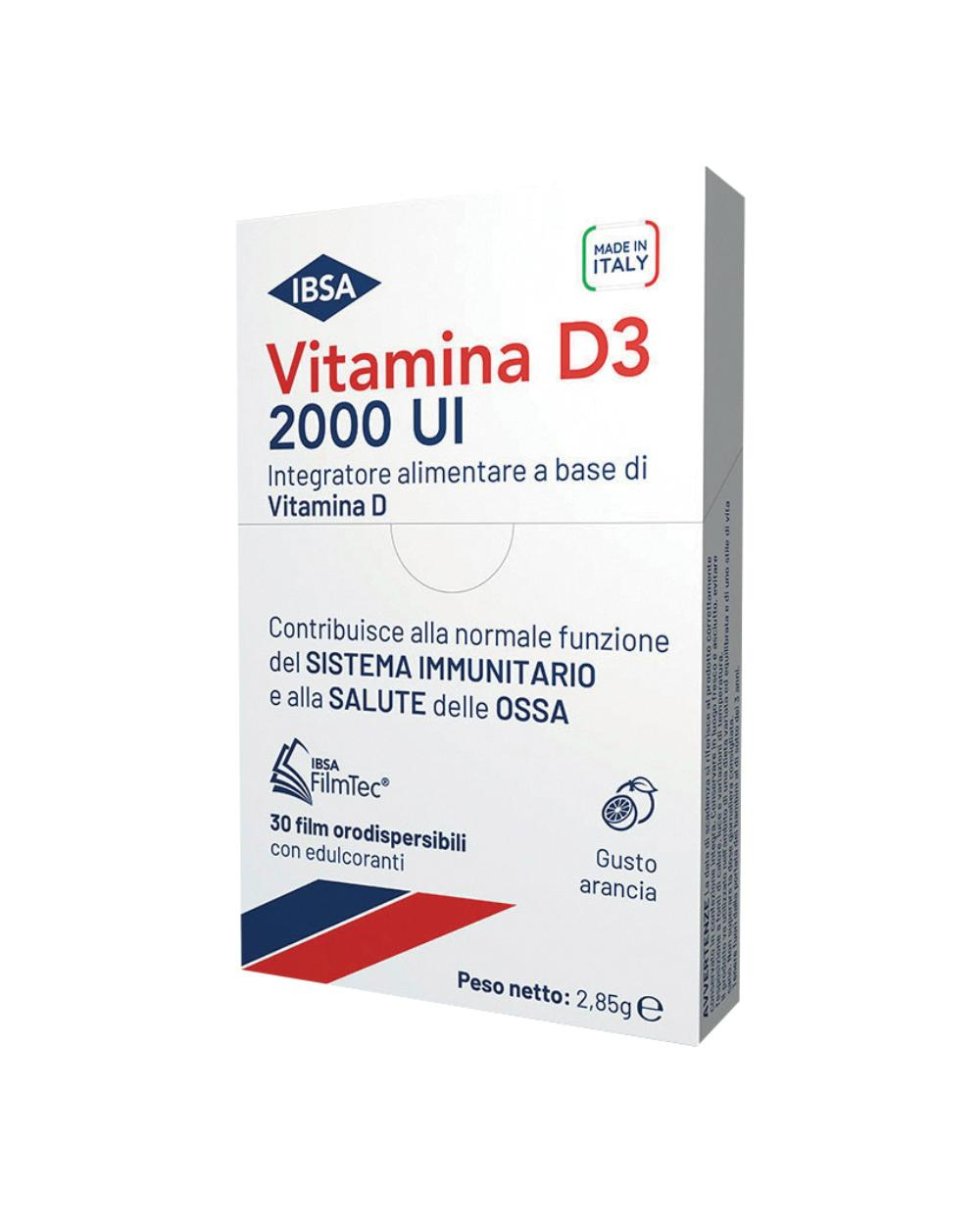 Vitamina D3 Ibsa 2000ui 30film