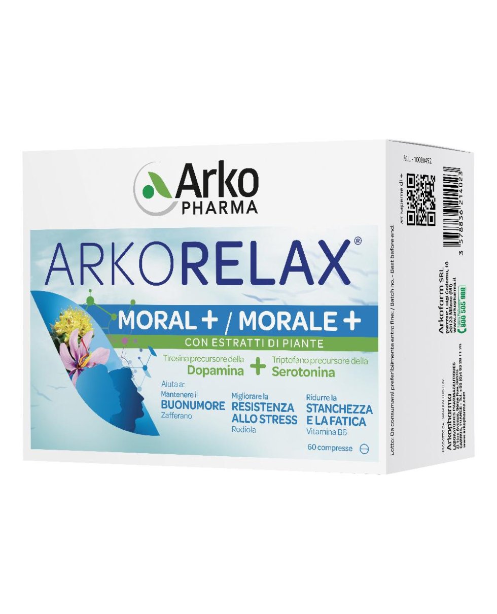 ARKORELAX MORAL+ 60CPR